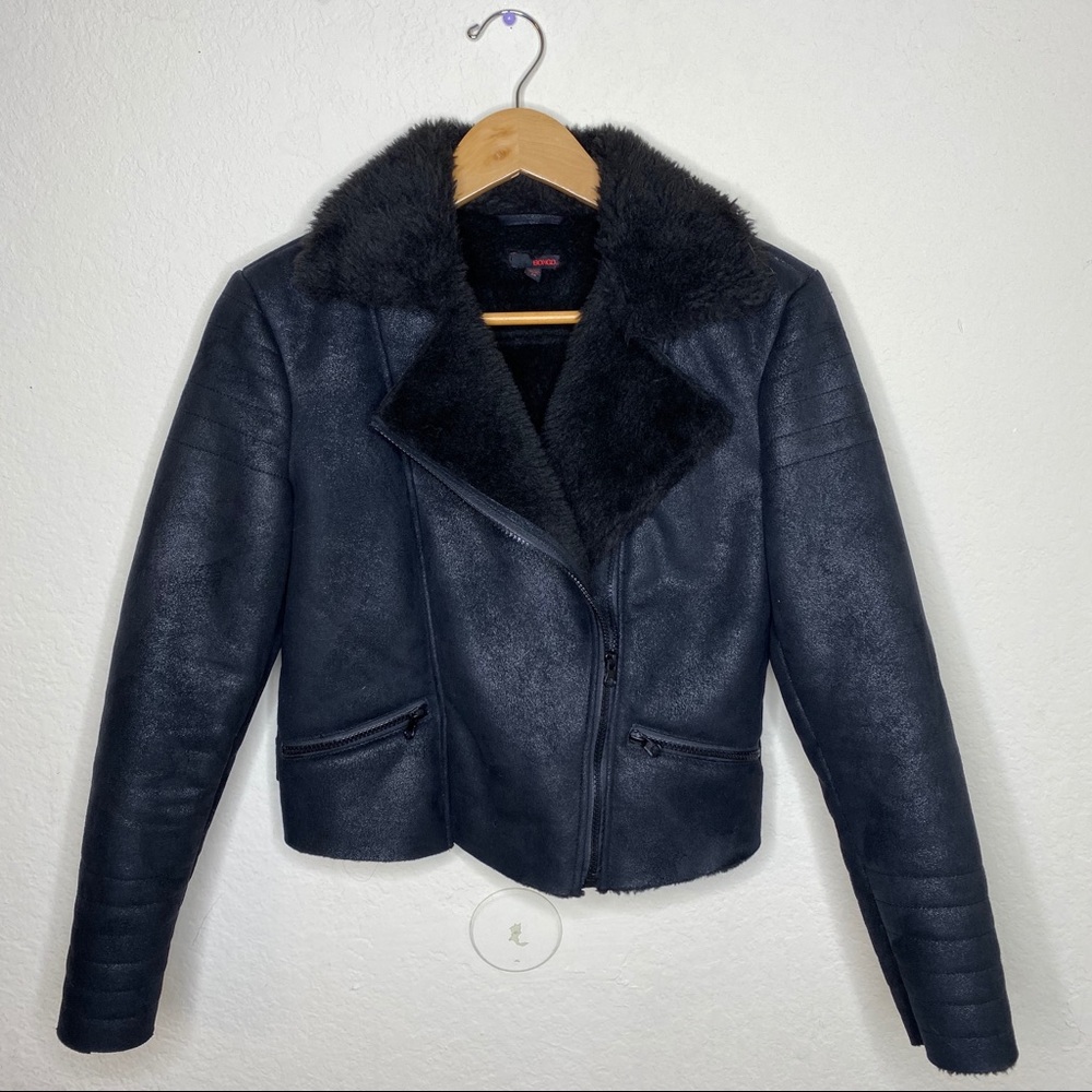 🖤SALE: price drop🖤 BONGO Sherpa moto jacket